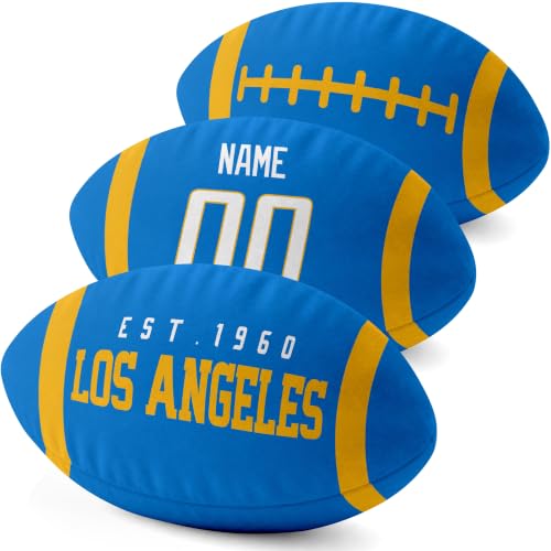 Image of ANTKING Los Angeles Throw Pillow Custom Name Number for Men Boy Gifts
