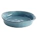Rachael Ray Cucina Stoneware 1-1/2-Quart Round Baker, Agave Blue