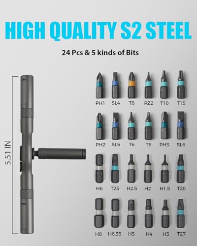 VMAN Ratchet Screwdriver Set