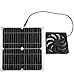 Wentylator zasilany z panelu słonecznego, przenośny wentylator szczytowy USB Solar, wodoodporny panel słoneczny i wentylator o wysokiej prędkości obrotowej DC, do przyczepy kempingowej na jacht