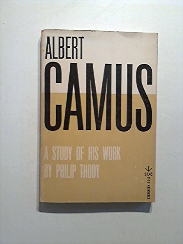 Albert Camus: A Study of His Work B002B1IDVE Book Cover