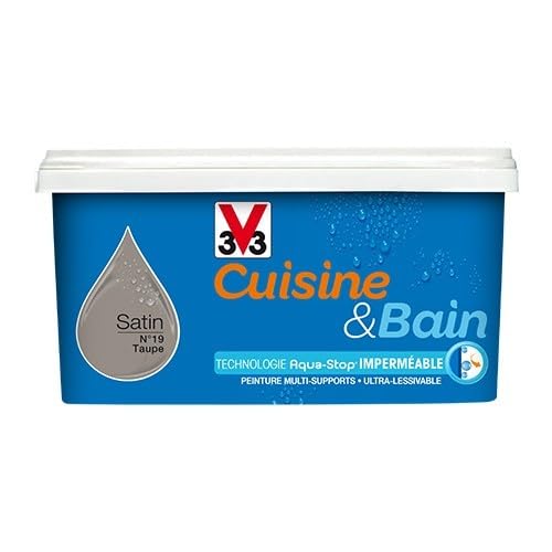 V33 Peinture Cuisine & Bain Taupe n°19