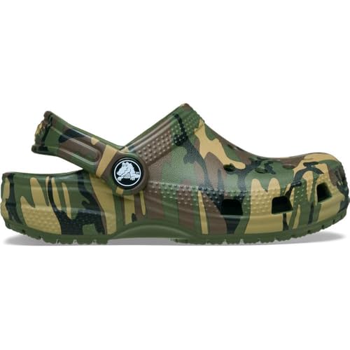 Image of Crocs Kids' Classic Camo Clogs