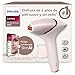 Philips Lumea serie 9900, dispositivo de depilación IPL, alternativa de depilación láser, SenseIQ y SkinAI, 3 accesorios para el cuerpo, la cara y zonas de precisión, con y sin cable, BRI953/02