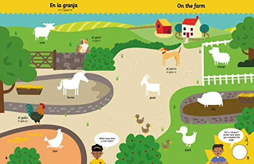 My Spanish Sticker Dictionary: Over 200 everyday words in colorful sticker scenes (Sticker Dictionaries) - Image 2