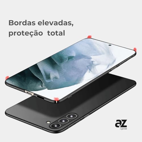 AZ Capa Anti Impacto Ultra Fina Compatível com Galaxy A55 - Preto