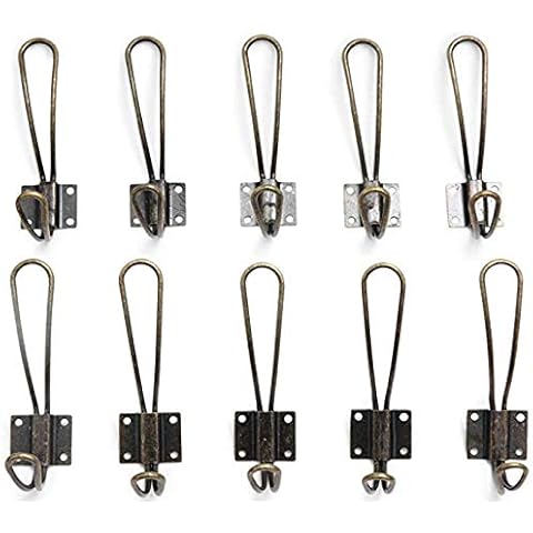 VIE VIE Yoodeet Heavy Duty rústico entrada ganchos - 10 unidades de pared Cover