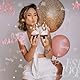 MEJOSER 150 Stück Deko 30 Geburtstag Frauen, Streudeko Konfetti mit Glitzer Tischdeko, 30. 30er Geburtstagsdeko Frau, 30th Birthday Decorations, 30 Geburtstag Geschenk Rosagold