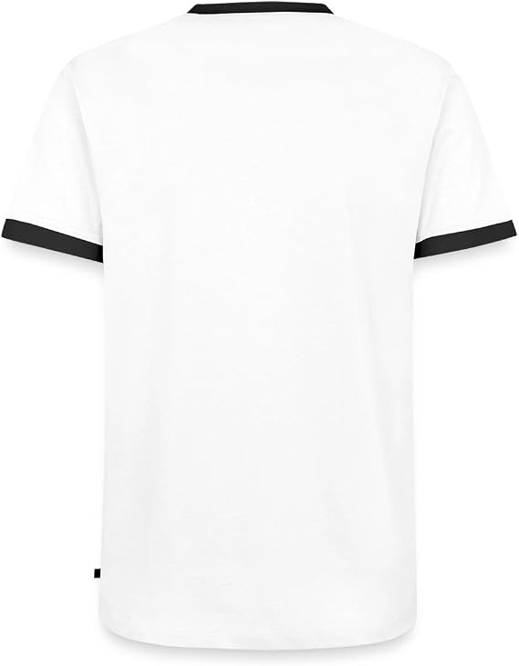 David Bowie Blackstar Album Cover Männer Kontrast T-Shirt