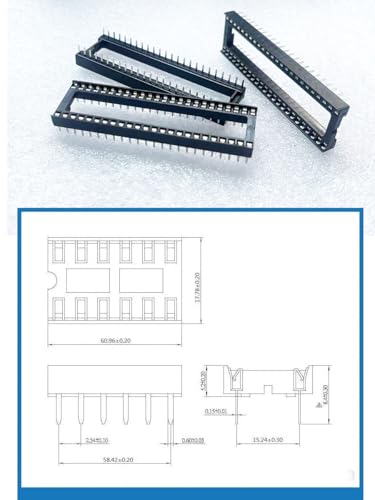Wiring Connecting Terminals - 10PCS 48 pin IC Socket 2.54mm(.100