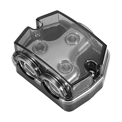 Bloc de distribution d'alimentation audio voiture 1 entrée 0GA vers 2 sorties 0GA