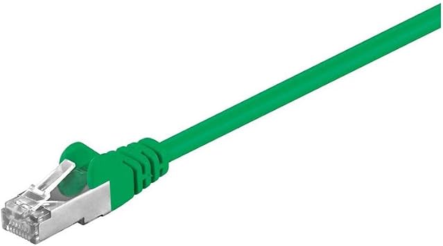 goobay 50182 CAT 5e Patchcable, F/UTP, Green, 3m Cable Length