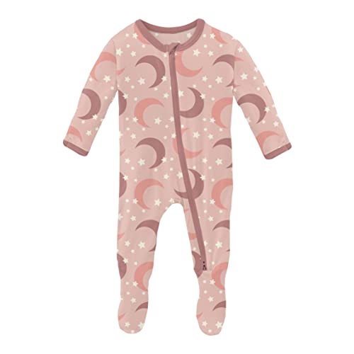 Image of KicKee Welcome Home Footie with Zipper, Boy or Girl One-Piece, Super Soft Baby Clothes