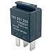 449 Relay, 3-Pack, 12V 4-Pin Automotive Relay, Compatible with Volkswagen Audi, Replaces OEM 1K0951253 for AC Compressor & Electrical Systems