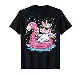 Cute Unicorn Flamingo Float Summer Fun Women Mom
