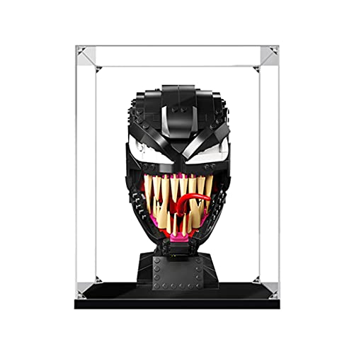 Dellia Acryl Vitrine Display Case für Lego Star Wars Helm, Showcase Acryl Vitrine Schaukasten Kompatibel mit Lego 75303…
