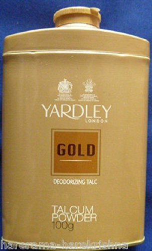 Yardley London Gold Deodorizing Talc Talcum Powder Men 100gm
