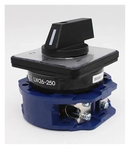 Interrupteur à cames de transfert de source 250A pour inverseur moteur - 4