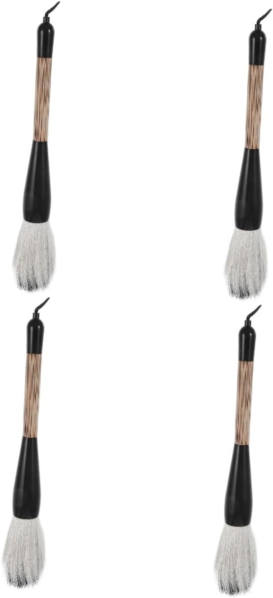 Veemoon 4pcs Beginner Calligraphy Chinese Writing Brush Pen Japanese Brush Pen for Ink Absorption