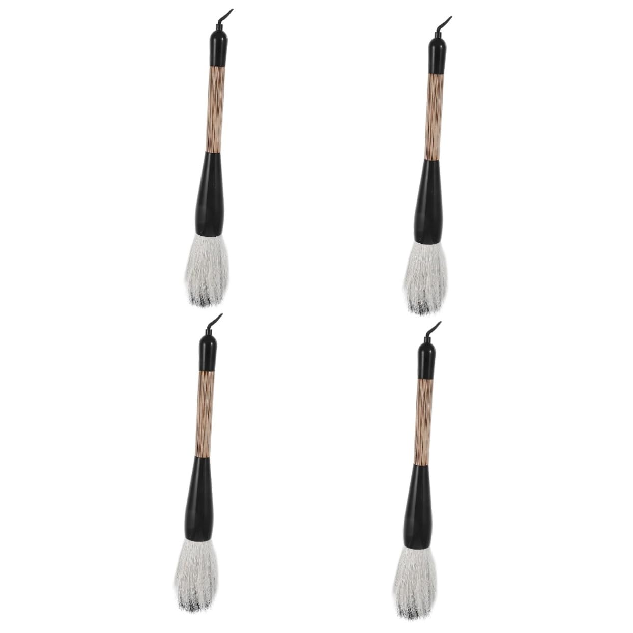 Veemoon 4pcs Japanese Brush Pen Chinese Calligraphy Brush Smooth Writing for Professionals Artists Students