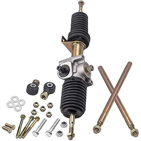Tuningsworld Steering Rack and Pinion with Tie Rod Ends for Polaris RZR S 800 EFI 2009-2014, RZR 800s Steering Gear Box Assembly Cover