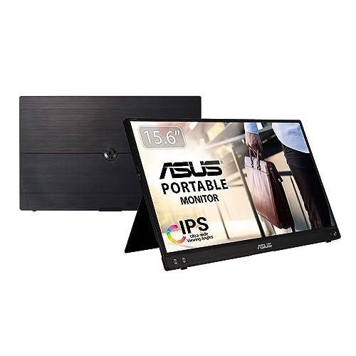 ASUS ZenScreen 15.6 Inch Portable Monitor - 1080P, Full HD, IPS, USB Type-C, Eye Care, Kickstand, for Laptop, PC, Phone, Console, Anti-Glare Surface, 3-Year Warranty - MB16ACV by ASUS - Image 3