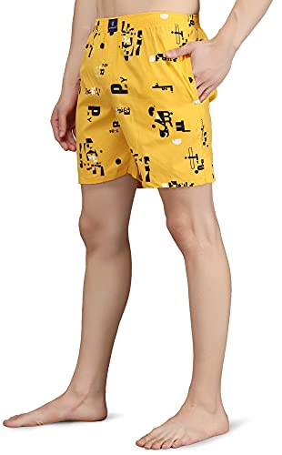 Image of Men's Pure Cotton Regular Printed Boxer