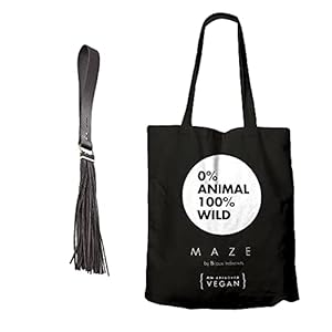 Bijoux Indiscrets – MAZE – Tassel Flogger Black – Whip with Fringes – Accessory for Bondage Games – Made with Recycled…