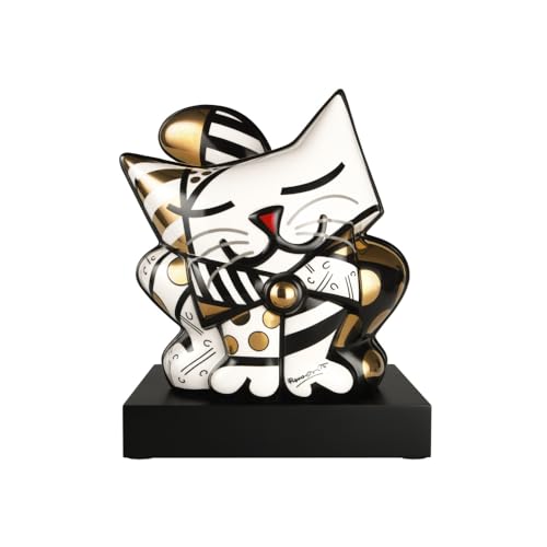 Figurine Golden Cat Romero Britto 31 cm - Pop Art