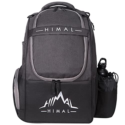 image for HIMAL HIMAL Disc Golf Bag Holds 22+ Discs, Durable Disc Golf Backpack 