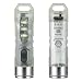RovyVon A5 Mini Flashlight Aurora Fluorescent Green Shell, High CRI Keychain EDC Utility