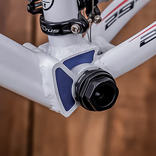 BikeHand Bike Bicycle 8 Notch Cartridge Bottom Bracket Chainring Lockring Install Remover Tool Compatible with Shimano SRAM ISIS Drive - 44mm Outside Diameter