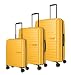 Produktbild Travelite 4-Rad Koffer Set 3 teilig Größen L/M/S, Gepäck Serie TRIENT: Hartschalen Trolleys mit TSA Kombinationsschloss (Handgepäck Koffer ohne TSA)