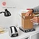 DYMO Etikettendrucker LabelWriter 550 Turbo | Beschriftungsgerät mit Hochgeschwindigkeits-Thermodirektdruck | automatische Etikettenerkennung | druckt mit USB-/LAN-Anschluss | EU-Stecker