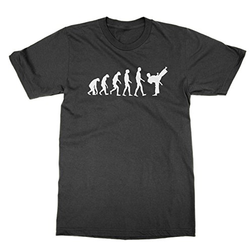 T-shirt Karate Master evolution t-shirt noir arts martiaux