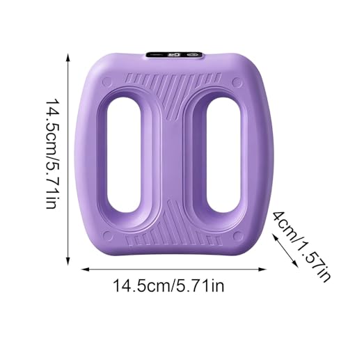 Cinturón de vibración abdominal recargable para masaje corporal en casa 6
