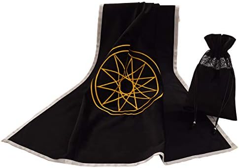 Mantel de Cartas de Tarot con Bolsa de Tarot