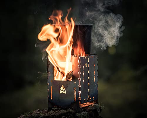 Bushbox XL Titanium système de cuisson multi-combustible pliable - 8