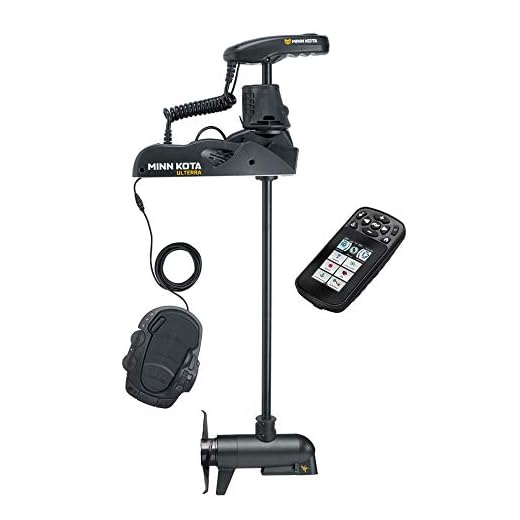 Minn Kota Ulterra Freshwater Bow-Mount Trolling Motor with 60-Inch Shaft, MEGA Down Imaging, and i-Pilot Link GPS (24-Volt, 80-Pound)