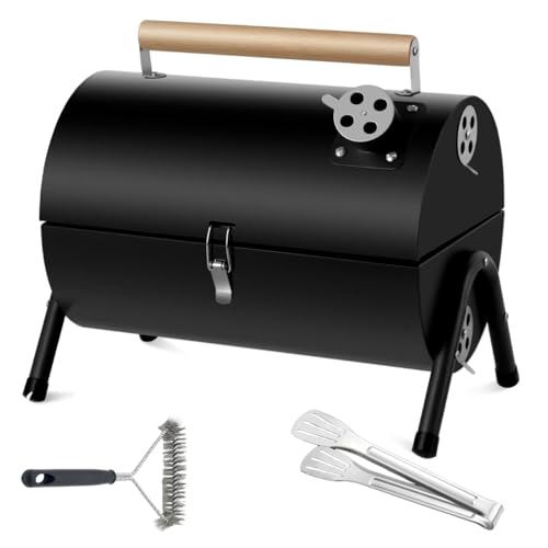 Portable bbq Charcoal Grill Small Folding Table Top Charcoal Grill