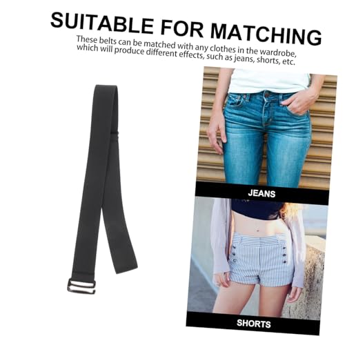 Gatuida Adjustable Invisible Elastic Waist Belt for Men and Women Fashionable Stretch Jeans Buckle Belt for Everyday Wear and Outfits Lightweight and Comfortable Design3