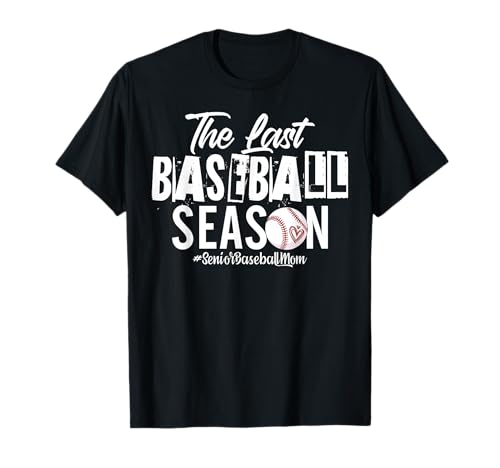 Retro Last Baseball Season Mom T-Shirt