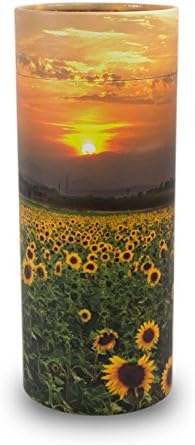 OneWorld Memorials Sunflower Fields Scattering Tube- Large