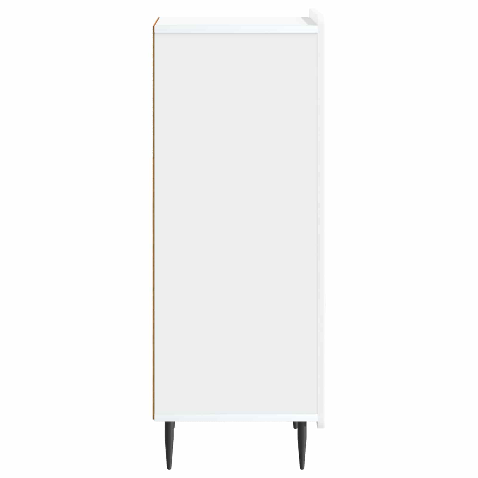 Credenza bianca, 34,5 x 33 x 92 cm, in legno