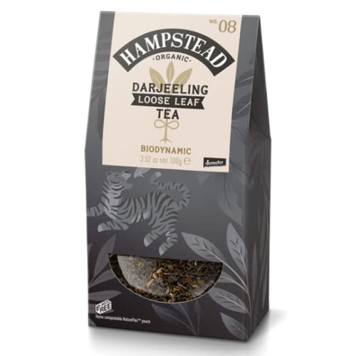 Hampstead Tea Organic Fairtrade Darjeeling Loose Leaf Tea (100g)