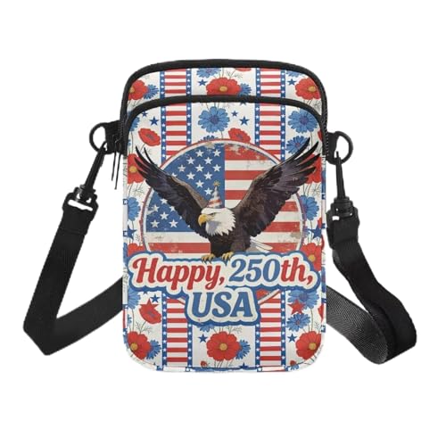 Image of Hawaiian Tribal Small Crossbody Bags for Women Cell Phone Bag Purse, Sea Turtle Zipper Sling Purses Shoulder Bag