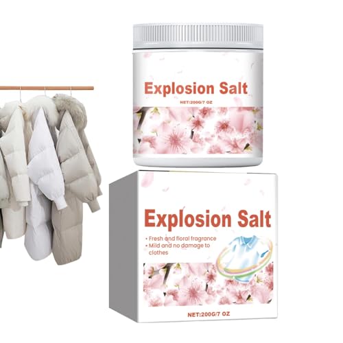 Eliminador de olores de ropa para ropa, perlas de lavandería con fragancia floral, potenciador de , sal explosiva, detergente en polvo perfumado de larga duración para limpieza de ropa