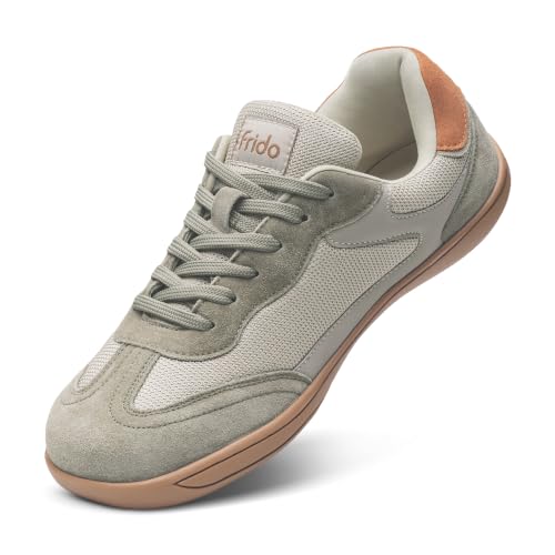 Image of Frido Active Casual Sneakers for Women | Stylish Everyday Sneakers with Breathable Mesh, Lycra-Lined Collar, Cushioned Footbed & Zero-Drop Sole for Travel, Night Outs