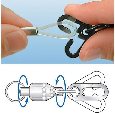 Momoi Escape Proof Snap Swivels 6pk