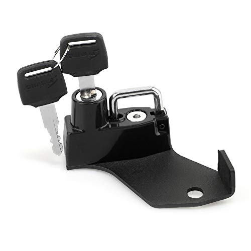 GUAIMI Motorcycle Helmet Lock Anti-Theft Helmet Security Lock for Bonneville Bobber-Black